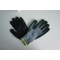 Nylon Spandex Shell Nitrile Coated Saftey Work Gloves (N2511)